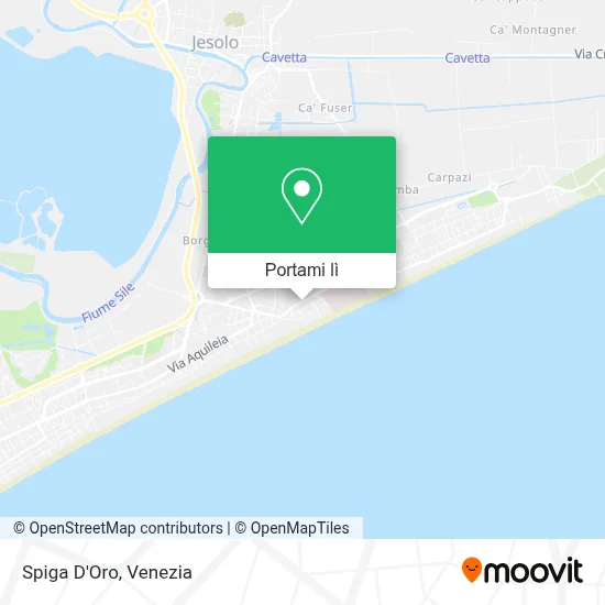 Mappa Spiga D'Oro