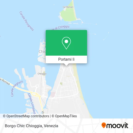 Mappa Borgo Chic Chioggia