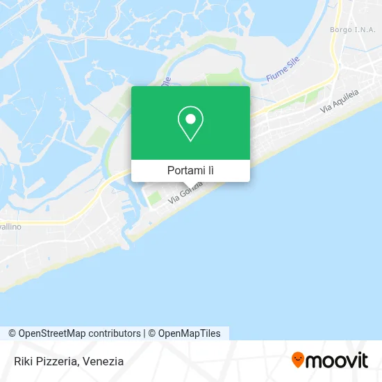 Mappa Riki Pizzeria