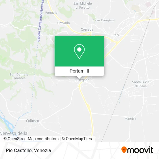 Mappa Pie Castello