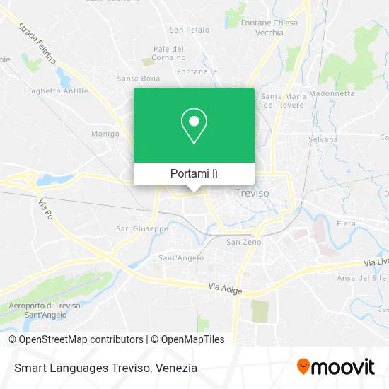 Mappa Smart Languages Treviso