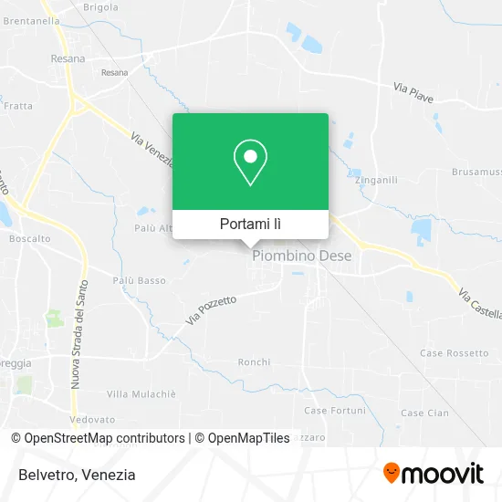 Mappa Belvetro