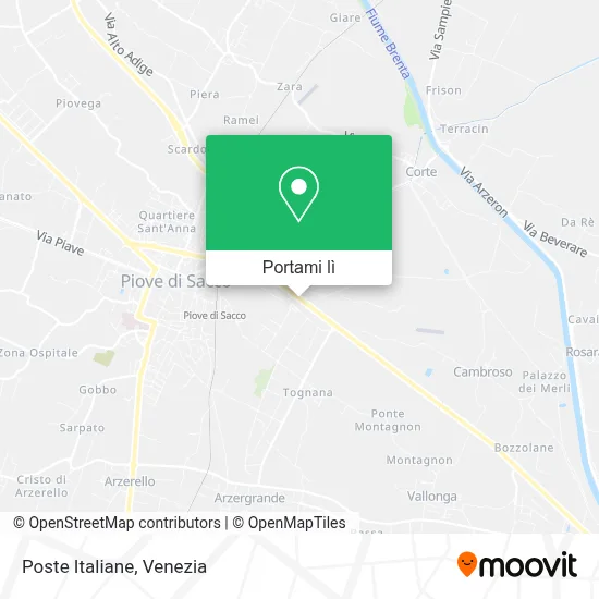 Mappa Poste Italiane