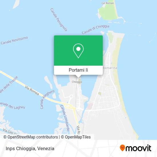 Mappa Inps Chioggia