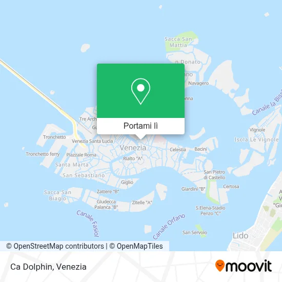 Mappa Ca Dolphin