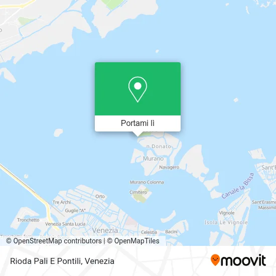 Mappa Rioda Pali E Pontili