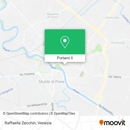 Mappa Raffaella Zecchin