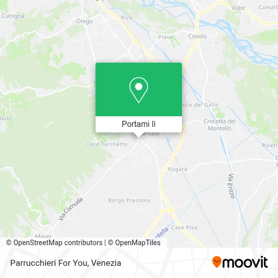 Mappa Parrucchieri For You