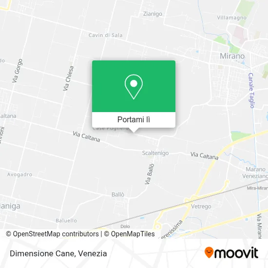 Mappa Dimensione Cane