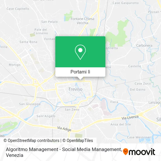 Mappa Algoritmo Management - Social Media Management