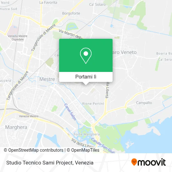 Mappa Studio Tecnico Sami Project