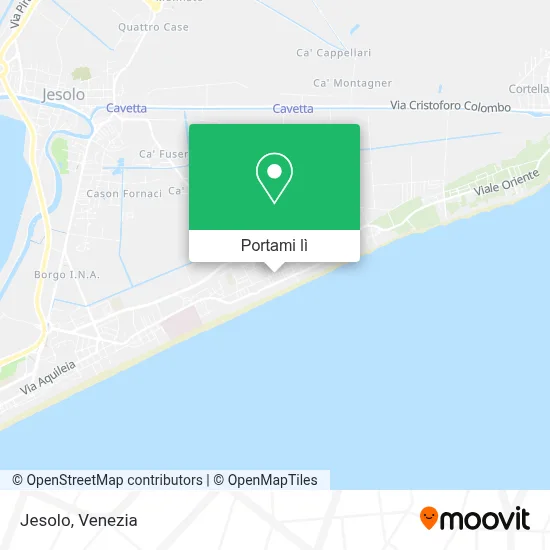 Mappa Jesolo
