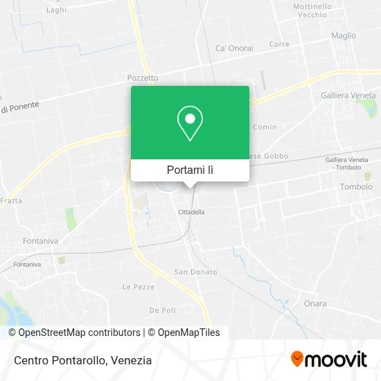 Mappa Centro Pontarollo
