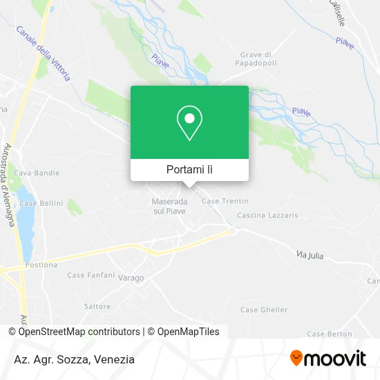 Mappa Az. Agr. Sozza