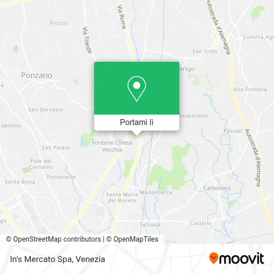 Mappa In's Mercato Spa