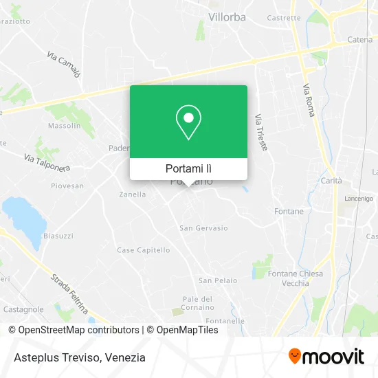 Mappa Asteplus Treviso