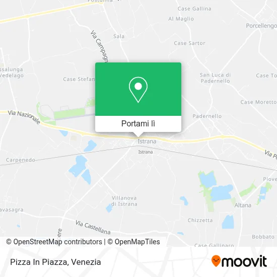 Mappa Pizza In Piazza