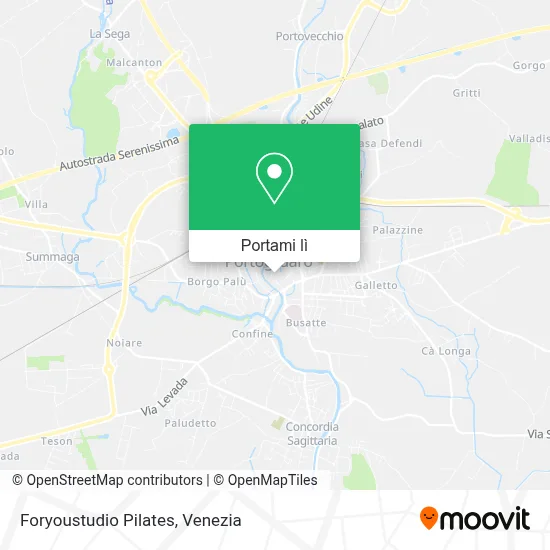 Mappa Foryoustudio Pilates