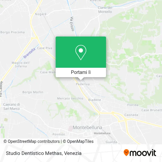 Mappa Studio Dentistico Methas