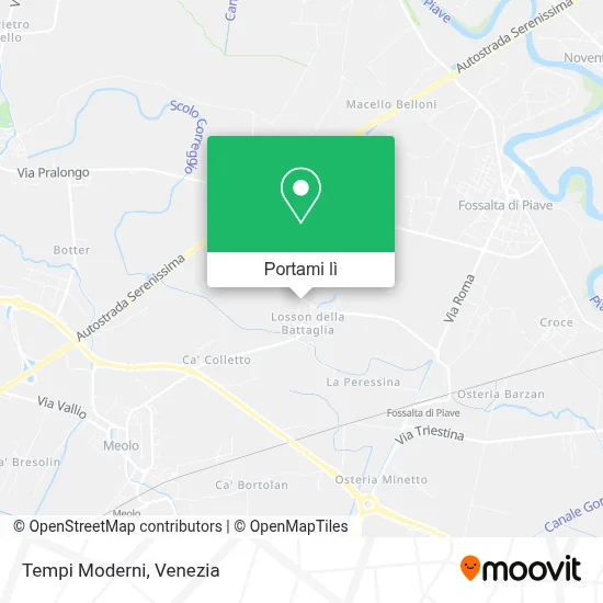 Mappa Tempi Moderni