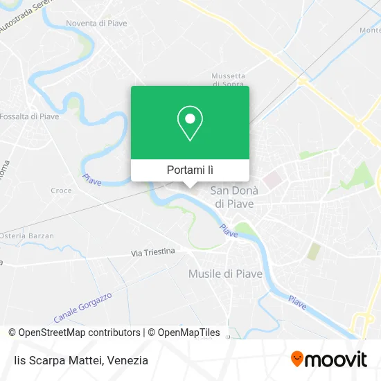 Mappa Iis Scarpa Mattei