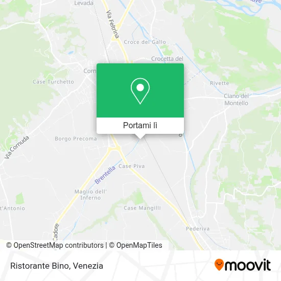 Mappa Ristorante Bino