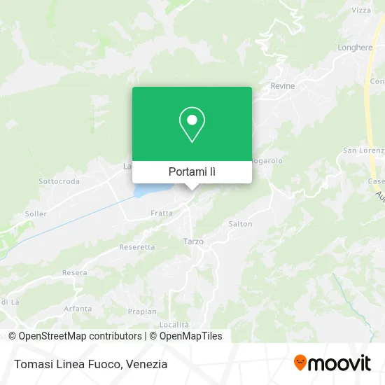 Mappa Tomasi Linea Fuoco