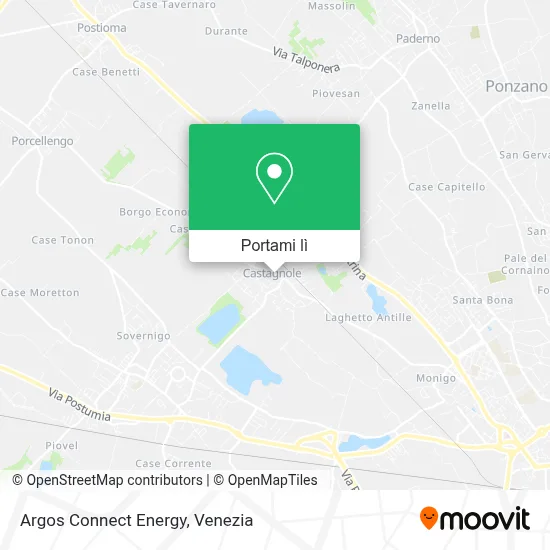 Mappa Argos Connect Energy