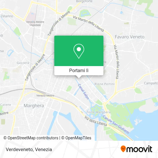 Mappa Verdeveneto