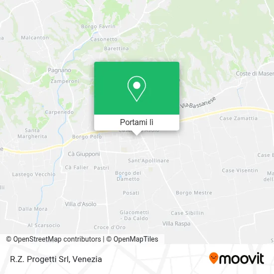 Mappa R.Z. Progetti Srl