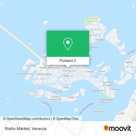 Mappa Rialto Market