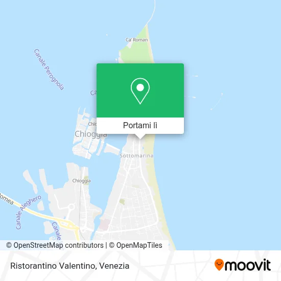 Mappa Ristorantino Valentino