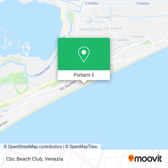 Mappa Cbc Beach Club