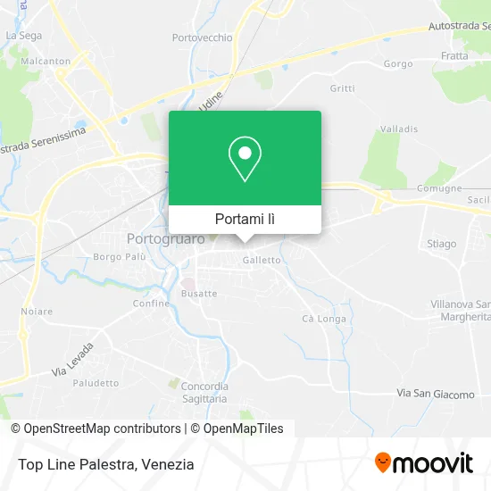 Mappa Top Line Palestra
