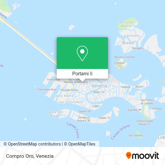 Mappa Compro Oro
