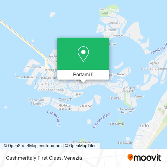 Mappa Cashmeritaly First Class
