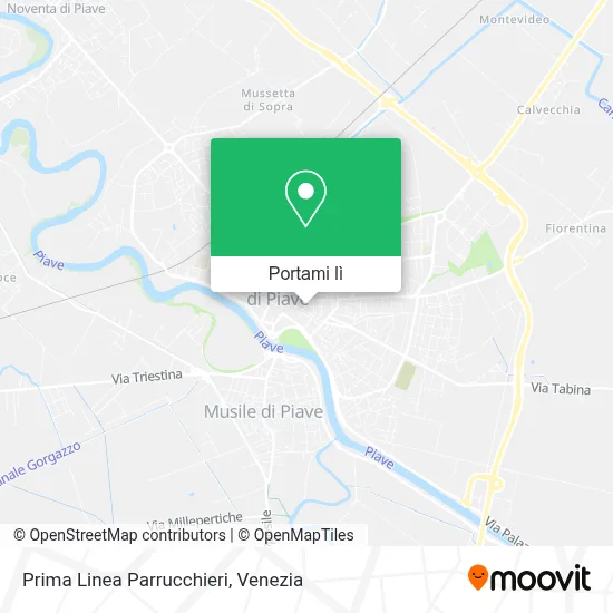 Mappa Prima Linea Parrucchieri
