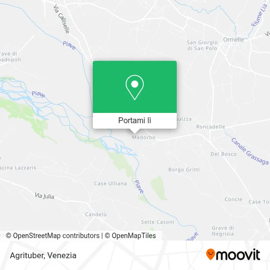 Mappa Agrituber