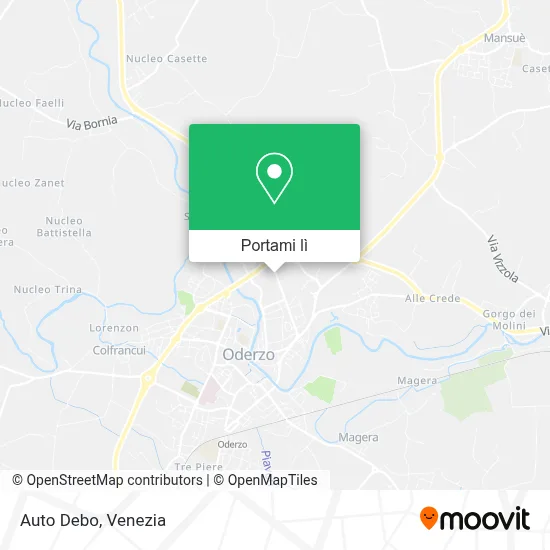 Mappa Auto Debo