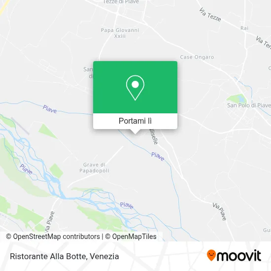 Mappa Ristorante Alla Botte