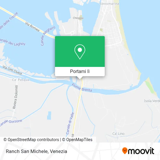Mappa Ranch San Michele