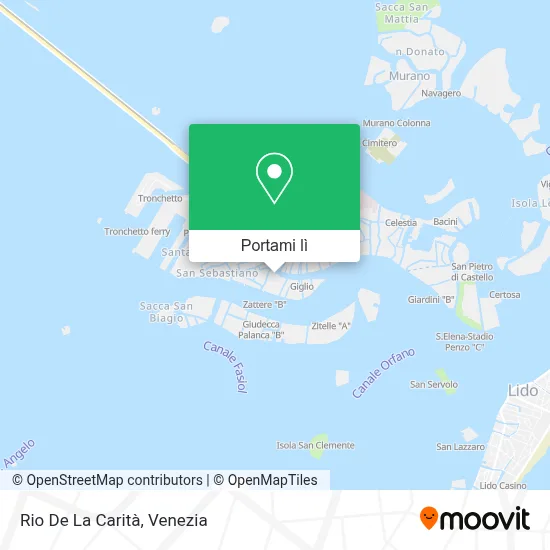 Mappa Rio De La Carità