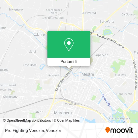 Mappa Pro Fighting Venezia