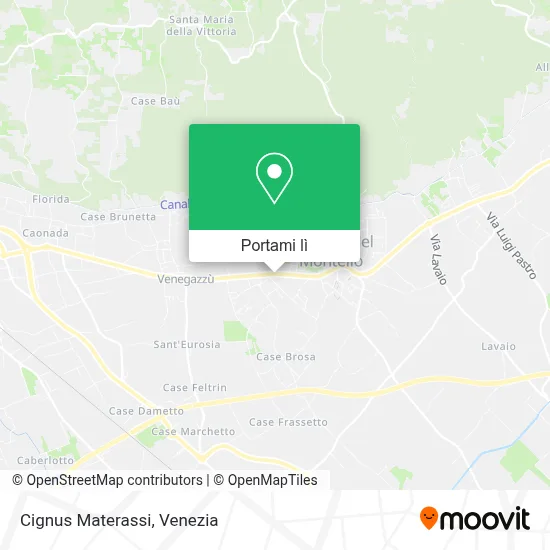 Mappa Cignus Materassi