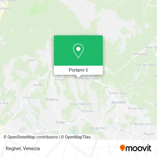 Mappa Reghet