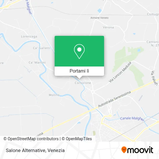 Mappa Salone Alternative