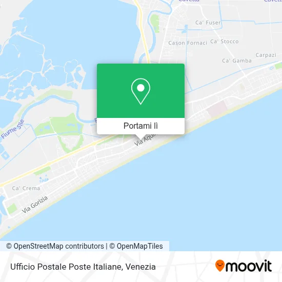 Mappa Ufficio Postale Poste Italiane