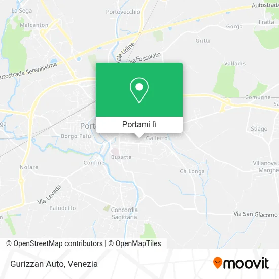 Mappa Gurizzan Auto