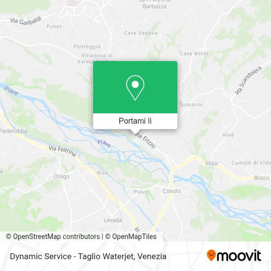 Mappa Dynamic Service - Taglio Waterjet