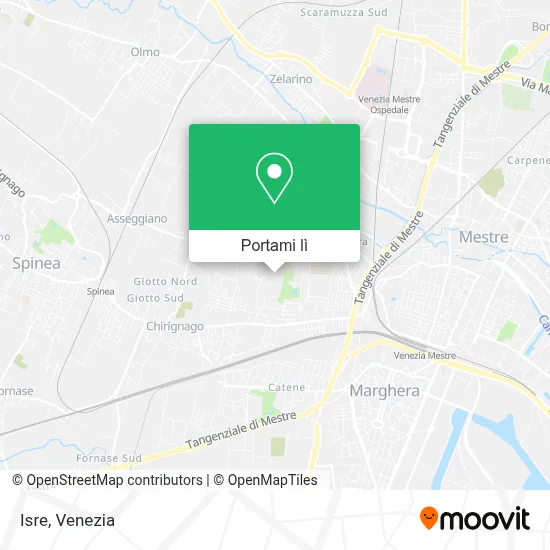 Mappa Isre